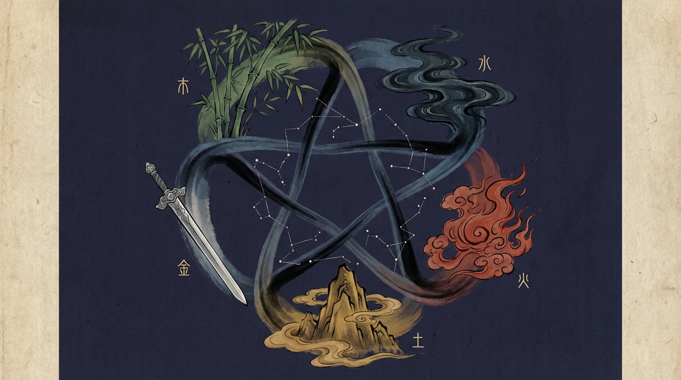 五行入門：金木水火土到底怎麼影響你的命盤？